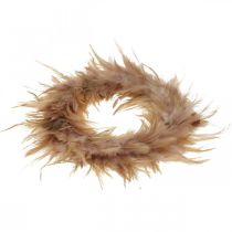 kohteita Höyhenseppele pinkki, puna-ruskea Ø16cm Aidot höyhenet kevätkoristeet