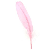 kohteita Höyhenet askarteluihin Vaaleanpunaiset hanhen höyhenet 18cm - 20cm 20g x 2kpl