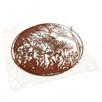 kohteita Kevätikkunakoriste, riippuva koriste, metallinen kukkarengas Ø30cm, 2 kpl setti