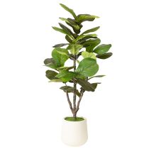 kohteita Keinotekoinen Ficus lyrata 120 cm koriste olohuoneeseen
