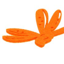 Huopa ripottele koriste oranssi 24kpl