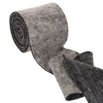 kohteita Kaksivärinen villahuopa-ruukun sarana, harmaa/musta, 15 cm x 5 m