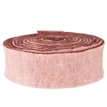 kohteita Huopanauha kaksivärinen ruukkunauha villahuopanauha pinkki punainen 7,5 cm 5 m