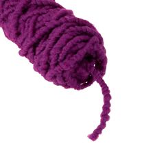 kohteita Pörröinen Mirabell-villanyöri violetti 25 m koristenauha kukkakauppoihin ja askarteluihin