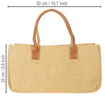 kohteita Huopakassi raffiajäljitelmää 50cm x 25cm x 25cm
