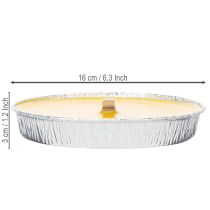 kohteita Sitronellan tuoksuinen kynttilä hyönteisiä vastaan, liekkimalja sopii täydellisesti parvekkeille, terasseille ja piknikille, 16 cm