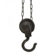 Talja Deco Metal Deco Ruskea Musta Vintage 40cm