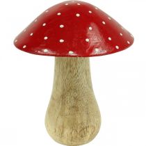 Perhohelta deco puinen sieni syksyn koristepuu 11,5×Ø10cm