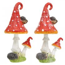 kohteita Toadstool siilillä Deco Mushroom pöydän koriste syksy H22cm 2kpl 2kpl