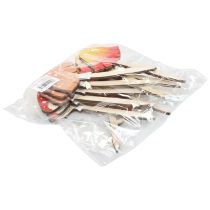 kohteita Kärpässien koristeelliset puiset kukkatulpat, puuta, 18 cm, 12 kpl