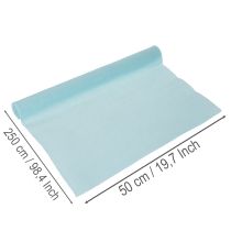 kohteita Kukkaistyylin kreppipaperi 50x250cm sininen koristeluun