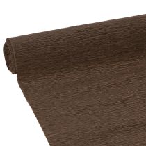 kohteita Kukkaistyylinen kreppipaperi, ruskea rulla, 50x250cm, koristelu