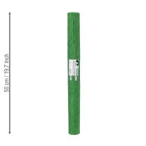 kohteita Kukkaistyylin kreppipaperi vihreä 50x250cm