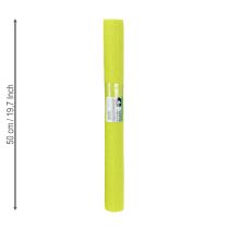 kohteita Kukkakaupan kreppipaperi Toukokuun vihreä 50x250cm