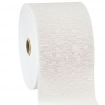 kohteita Kukkakreppi valkoinen W10cm neliöpaino 128g/m² L250cm 2 kpl