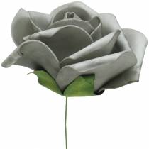 kohteita Foam Rose Grey Ø15cm 4 kpl