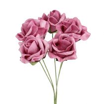 kohteita Foam Rose Ø4,5cm Erika 36 kpl