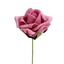 kohteita Foam Rose Ø4,5cm Erika 36 kpl