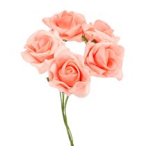 Foam Rose Ø4,5cm Lohi 36p