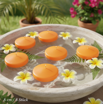 kohteita Kelluva kynttilä, ihanteellinen romanttiseen sisustukseen ja rentouttavan tunnelman luomiseen kotona, 8 cm, 8 kpl