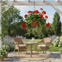 kohteita Riippukori Ø25cm terrakotta