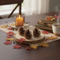 kohteita Mustat käpyjä, luonnonkoristekäpyjä, käpyjä, 5-8 cm, 250 g