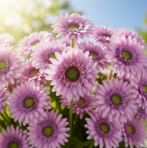 kohteita Tekokukat Gerbera Garden Tekokukat Purppura 47cm