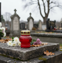 kohteita Hauta kevyt lasikuula Ø7,5cm K10cm 9 kpl