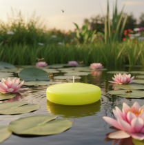 kohteita Kelluva kynttilä, monipuoliset koristeluvaihtoehdot tyylikkäisiin pöytäkoristeluihin ja tapahtumiin, 8 cm, 8 kpl