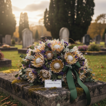 kohteita Compacta Rosette Proteen Green Frosted Ø4-5,5cm 20 kpl