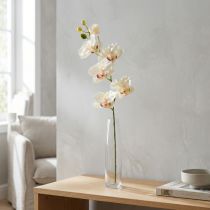 kohteita Orchid Phalaenopsis keinotekoinen 6 kukkaa kermanpunainen 70cm