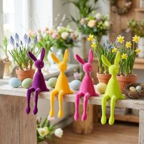 kohteita Pääsiäispupun hyllykoristeet, värikkäät parvekkeet, 28 cm, 4 kpl