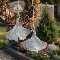 kohteita Hautakoristeita ginkgo lehti ripustettavaksi 10cm 3 kpl