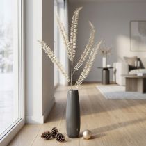 kohteita Keinotekoinen saniainen oksainen valkoinen kermanvärinen tekokasvi L120cm