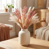 kohteita Curry Herb Immortelle Artificial Pink L28cm 12 kpl 1 nippu