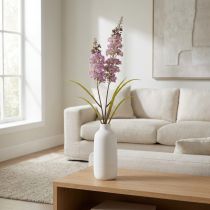 kohteita Keinotekoinen delphinium-kukkakoriste moderniin kotiin 100 cm