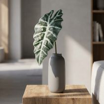 kohteita Keinotekoinen nuolenlehti tekokasvi alocasia deco green 74cm