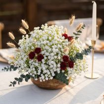 kohteita Valkoinen Gypsophila keinotekoinen L30cm 12kpl