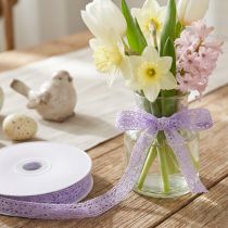 kohteita Pitsinauha violetti koristenauha kevätkukka L18mm P20m