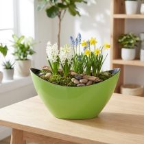 kohteita Kasviveneenvihreä koristekulho soikea 20cmx9cmx12cm