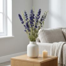 kohteita Kuivattu delphinium, kuiva kukkakauppa, delphinium blue L64cm 25g