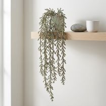 kohteita Mehevä jänne roikkuu vihreänä, pronssi metallinen 114cm