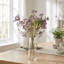 kohteita Tekokukkien kimppu, silkkikukat, violetti, koristeellinen, 51cm