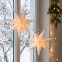 kohteita Joulutähti ikkuna, paperitähtiä joulu, taitettava tähti Ø21cm 4kpl