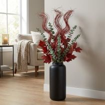 kohteita Kuivattu koristeellinen kiharapajun oksa luovaan kukka-asetteluun ja kodin asusteihin 80 cm 70 g