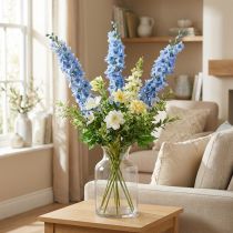 kohteita Keinotekoinen Delphinium Blue Delphinium tekokukka Silkkikukkia