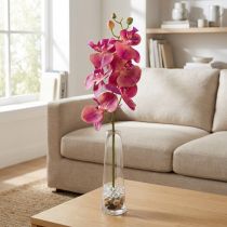 kohteita Keinotekoinen orkidea Phalaenopsis Orchid Fuchsia 78cm