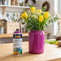 kohteita Belton vapaa vesiohenteinen maali vaaleanpunainen liikenne violetti korkeakiiltoinen spray 400ml