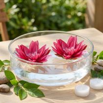 kohteita Kelluva lumpeen tekonurmi pöytäkoriste fuksia Ø15cm 2kpl