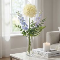 kohteita Keinotekoinen Allium Cream White Koristesipuli Ø18cm L90cm